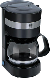 Cafetière pour camion 24 V - Cafetière pour camion - Cafetière à filtre - Cafetière pour garder au chaud - Cafetière à carafe en verre - Noir