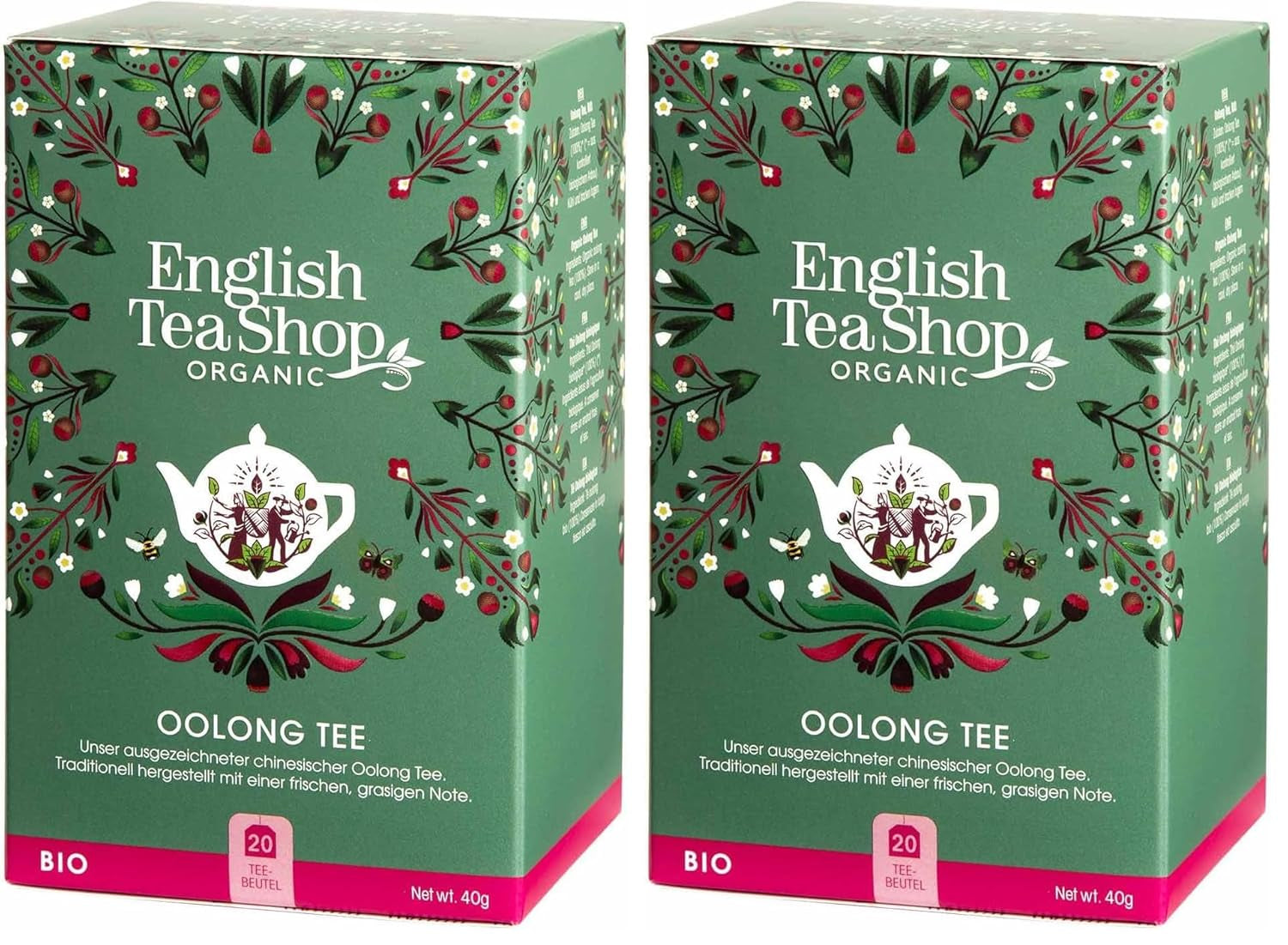 English Tea Shop - Thé Oolong Bio (pack de 2)