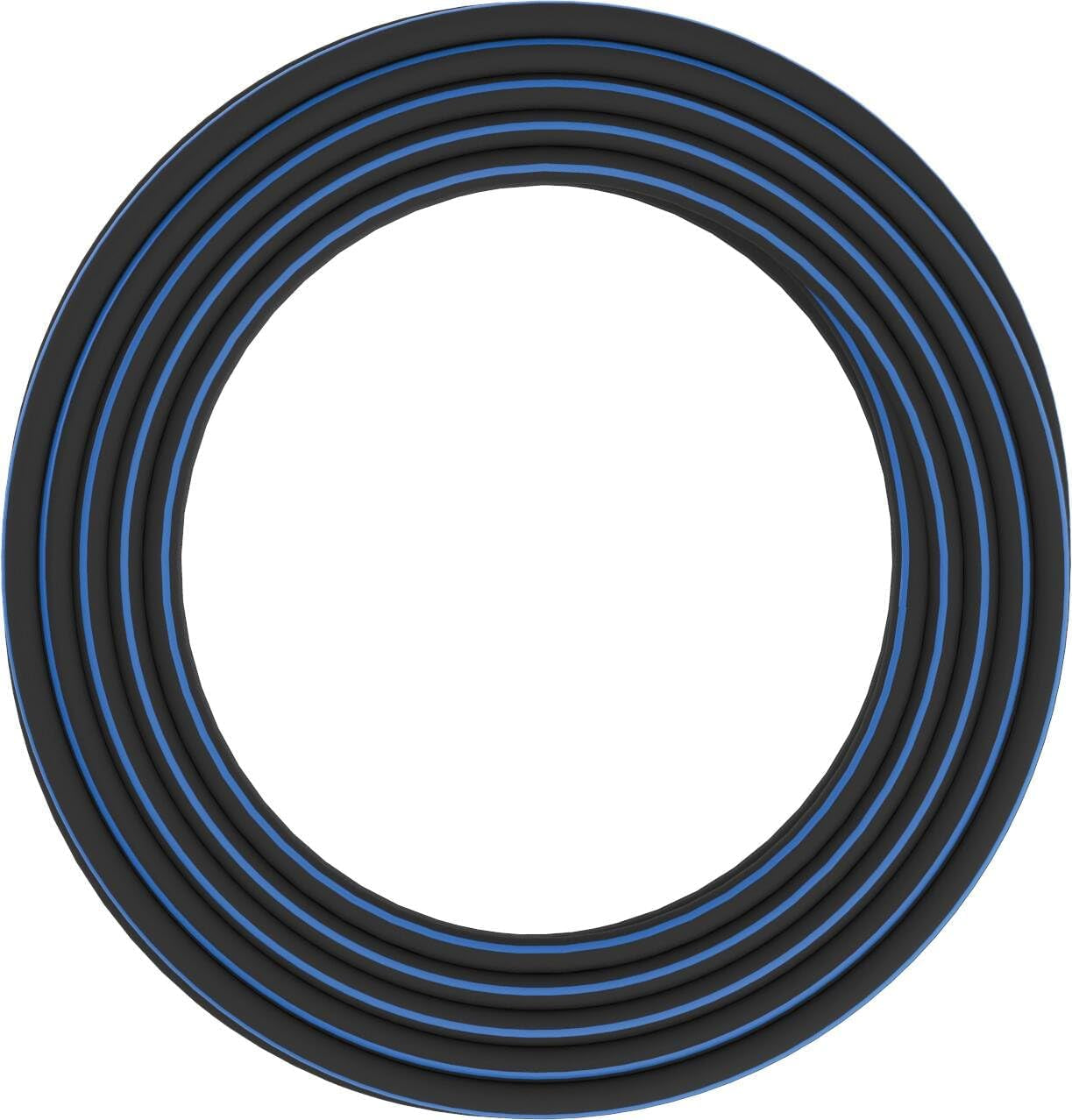 Tuyau d'arrosage Fiskars S, Solide, Tuyau d'eau pour arrosage manuel, 13 mm (1/2"), Longueur: 15 m, Raccord universel, Protection UV, Protection contre le gel, Résistant à la torsion, Bleu, 1076049