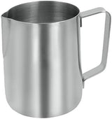Tasse à lait, acier inoxydable, argent, 6 x 6 x 7 cm