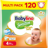 Couches pour bébés sensibles, taille 6, extra large (13-18 kg), 114 couches