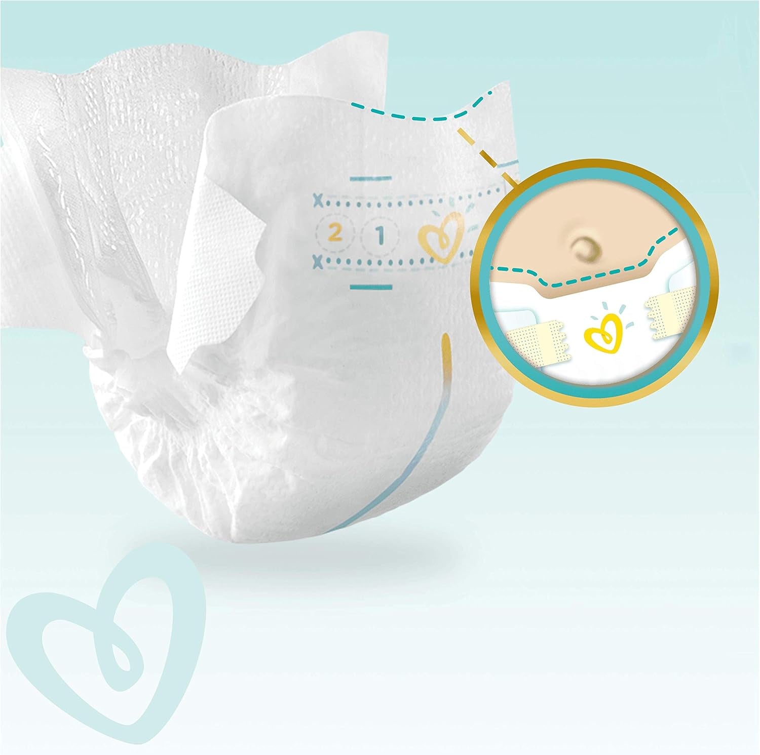 Couches Pampers Premium Protection New Baby, taille 1 (nouveau-né), 22 pièces