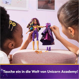 Unicorn Academy Deluxe Masked Ball Sophia - poupée de 24 cm de la populaire série Netflix avec 2 tenues, habillage classique et jeu de rôle, à partir de 4 ans Naty Shop Dolls