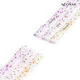 NÉONAIL Nail Art Flowers Set - Trockenblumen - Getrocknete Blumen - Nageldesign Zubehör - Nageldekorationen - Getrocknete Blüten - Décoration d'ongles - Gelnägel Zubehör - 3 Farben - Rosa, Lila, Orange