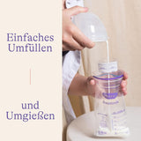 Lansinoh Muttermilchbeutel - 25 Stück - Zum Sicheren Aufbewahren Und Einfrieren Von Muttermilch - Hygienisch & Platzsparend Accessoires Alimentation et allaitement Bebe Naty Shop