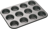 Masterclass 6-Loch-Muffinblech Mit PTFE-, PFOA- Und Bpa-Freiem Antihaftbeschichtung, Robustes 1Mm Dickes Karbonstahlblech, 27 X 18Cm Cupcake-Form Molds and trays for Baking Naty Shop 35 X 27 X 2.5 Cm