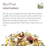 Mélange de fruits et tisanes bio - Tisane 100% naturelle au goût intense de fruits rouges - Thé aux fruits Thé aux fruits bio Thé aux fruits en vrac Thé aux fruits en vrac Thé aux fruits d'hiver