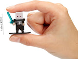 Jada Toys - Minecraft Blind Pack Nanofigs, Wave 2, Figurine de collection Minecraft Legends Nano Metal, Différents modèles, 4 cm, 3 ans et plus, Figurines noires Naty Shop