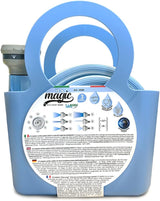 Magic Blue Tuyau d'arrosage extensible résistant aux nœuds et à la torsion de 10 mètres avec sac et buse de pulvérisation