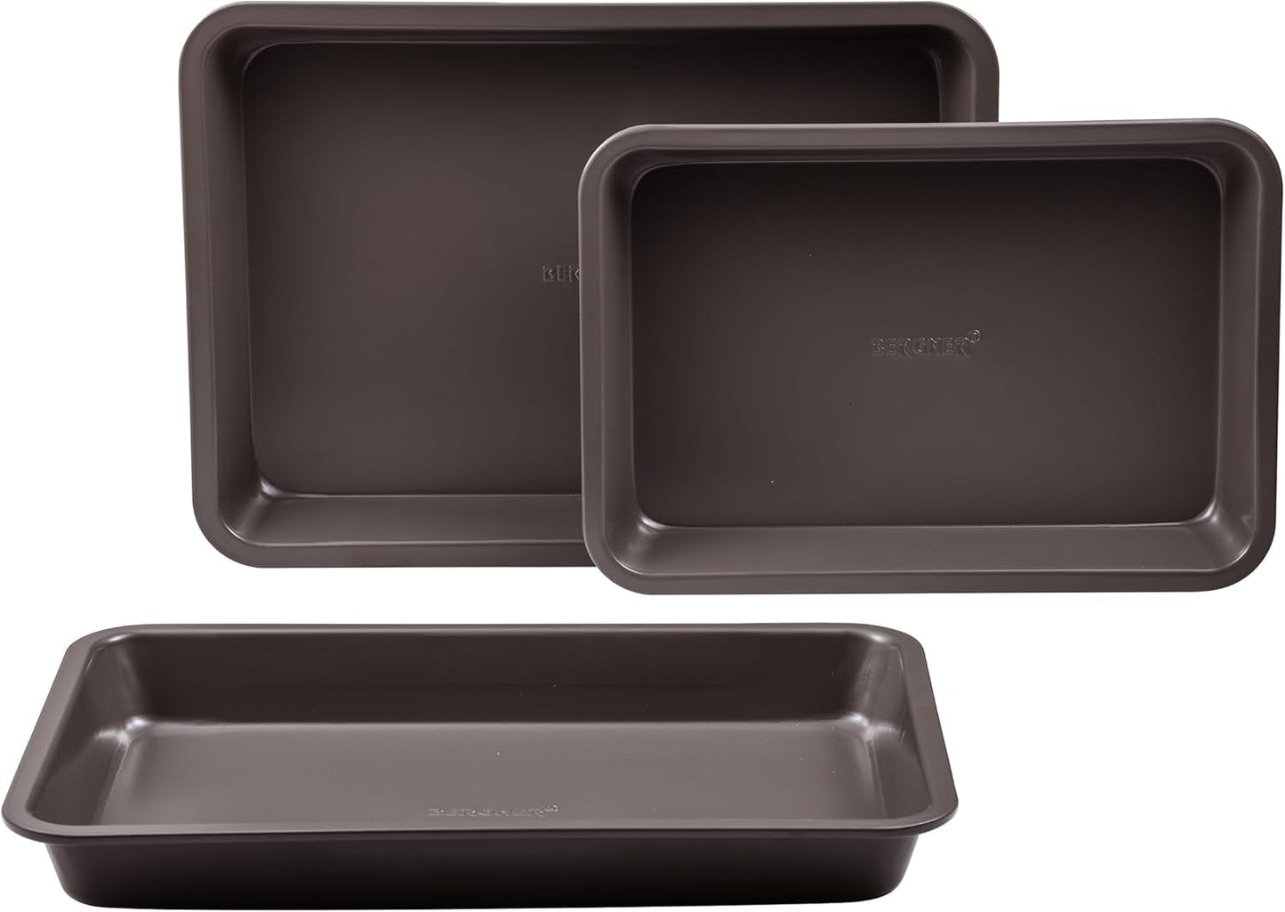 BERGNER BAKING LOVERS - Set Von 2 X 6 Cup Muffinformen - Kohlenstoffstahl Mit Ilag Essential, PFOA Frei, Leicht Zu Reinigen Moules et plaques pour la cuisson Naty Shop 4,5 cm | 25 cm | 34,3 cm