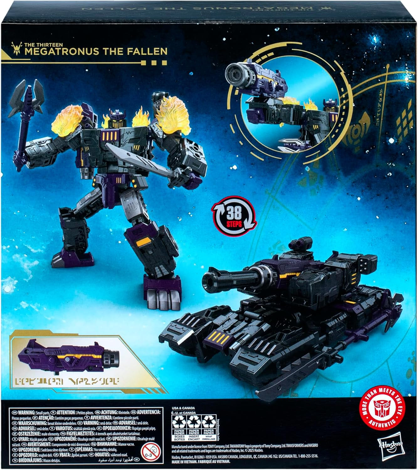 Transformers Age of the Primes Leader-Class les Treize Megatronus les figurines déchues Naty Shop