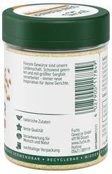 Fuchs Gewürze - Senfkörner gemahlen - für die Zubereitung von Rubs, zum Verfeinern von Suppen und Saucen - ingrédients naturels - 45 g dans une dose large, recyclable