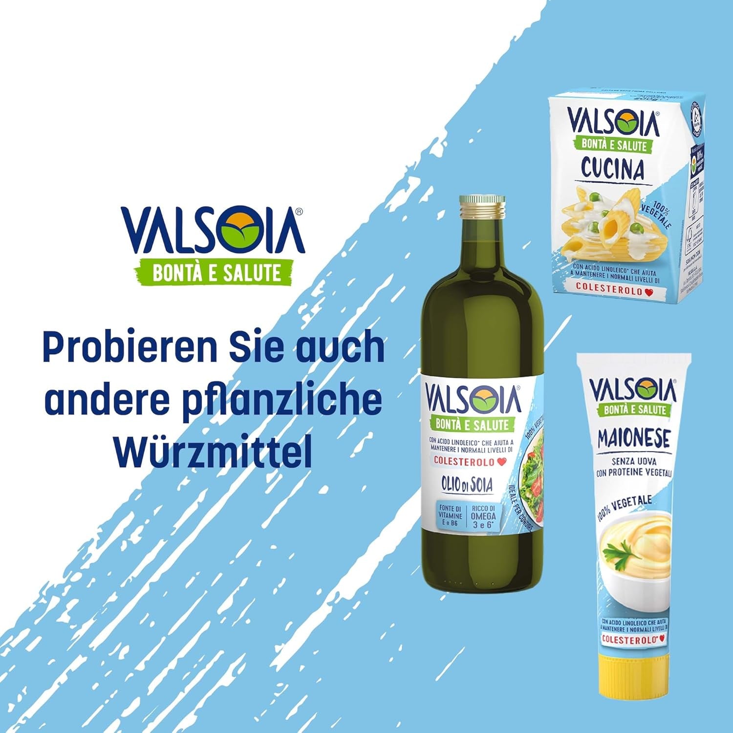 Mayonnaise végétale au soja sans œufs, idéale pour les végétaliens et végétariens, polyvalente en cuisine, 4 x 150 ml