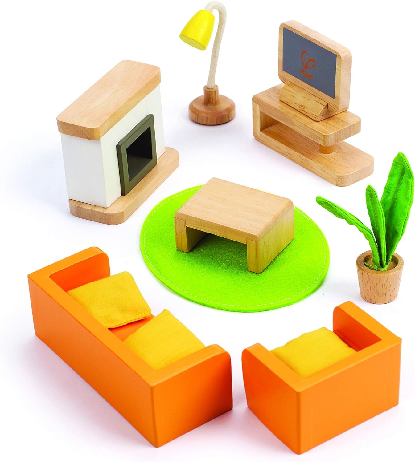 Hape E3459 - Chambre d'enfant, petites maisons de poupées Naty Shop