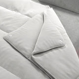 Couette Prestige 4 Stagioni 4 saisons blanche, 100% microfibre, 150X200Cm Couettes et couettes Naty Shop