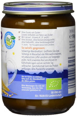 HiPP Organic Good Night aux 7 céréales (6 x 190g), nourriture pour bébé à partir de 6 mois, sans sucre ajouté, très nourrissante, meilleure qualité bio
