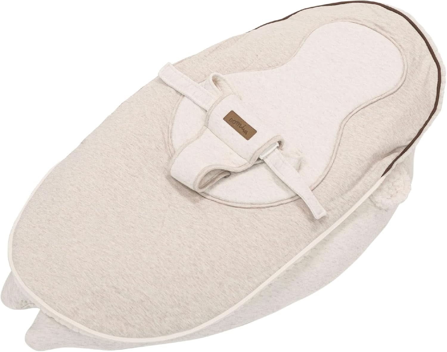 Coussin d'allaitement multifonction 4 en 1, Soft Nova, beige, oreiller simple : 202 cm, fauteuil, 40 X 75 X 22 cm Accessoires Alimentation et Allaitement Bebe Naty Shop