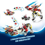 LEGO Dreamzzz Le robot tigre de Cooper et la voiture Hot Rod de Zero, voiture jouet pour enfants, cadeau pour garçons et filles de 9 ans, ensemble de jeu 2 en 1 avec robot et figurines 71497 Jeux de construction Besuche den LEGO-Store
