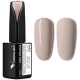VENALISA Vernis à ongles UV orange corail 15 ml Vernis à ongles gel pour lampe à ongles UV Modèles de vernis à ongles gel orange corail transparent pour la conception des ongles à faire soi-même