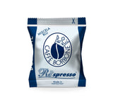 Caffè Borbone Respresso, Blue Kaffeemischung - 100 Capsules - Compatible avec Nespresso®* Haushalts-Espressomaschinen