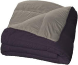 Couette réversible bicolore Bleu Câlin pour 2 personnes, microfibre, bordeaux/poivre, 220X240 cm Couettes et couettes Naty Shop Mûre/Poivre 140 X 200 Cm