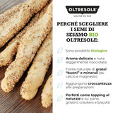 Graines de sésame biologiques 3 kg, graines oléagineuses biologiques crues, sésame blanc, décortiquées naturellement, non torréfiées, source de calcium et de fer, emballage économique