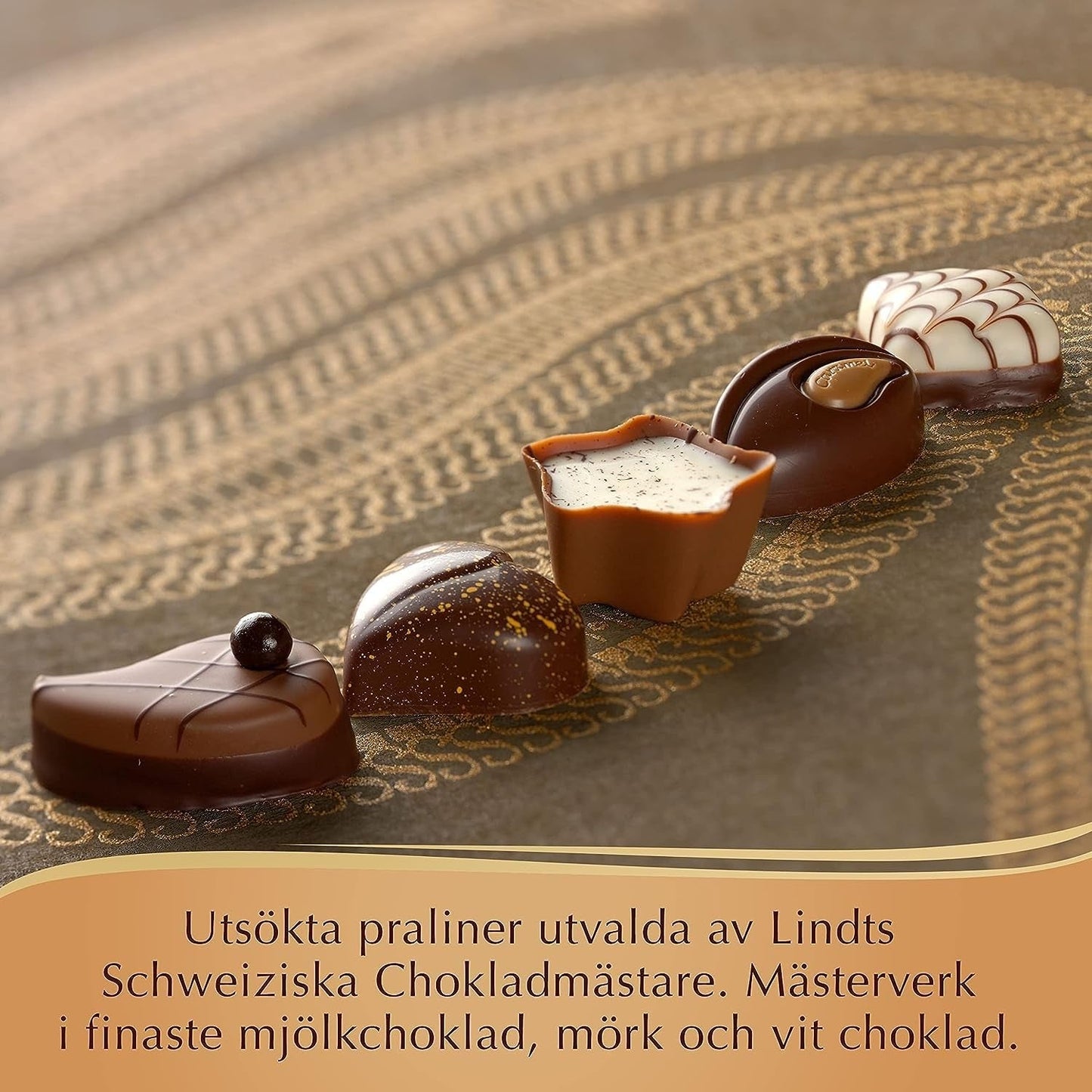 Chocolats Lindt - Sélection de luxe suisse (445g)