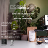 EXPRESSO | Café en grains 500g - 100% Arabica | Fraîchement torréfié pour faire un expresso | Grains de café entiers | Saveur de café classique