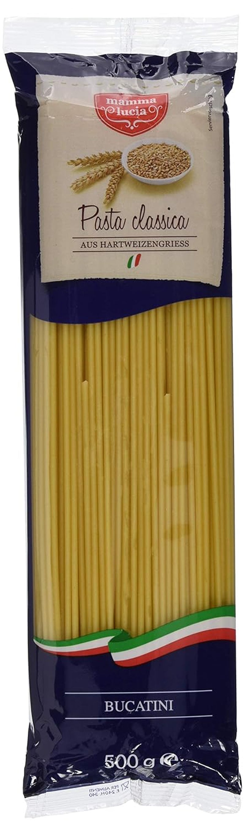 Pasta Bucatini - Macaroni, paquet de 20 (20 x 500 g)