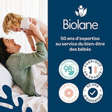 BIOLANE - Tétine ronde - Sucette extra fine - 6+ mois - Bicolore vert - Tétine en caoutchouc naturel - Pour le développement buccal - Douce et confortable