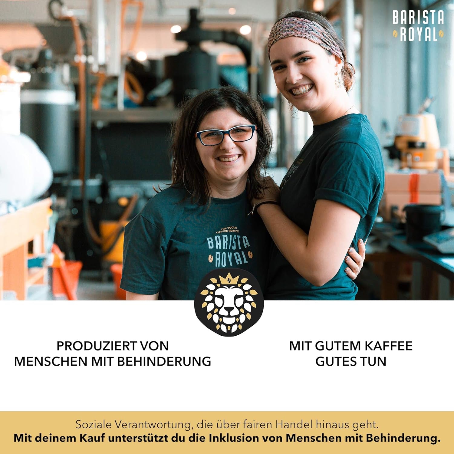 BARISTA ROYAL Bio Kaffeebohnen 1kg "Sélection Spéciale" | Frische Kaffeebohnen direkt gehandelt | 70 % Arabica, 30 % Robusta Café Ganze Bohnen | Idéal pour les machines entièrement automatiques et à filtre