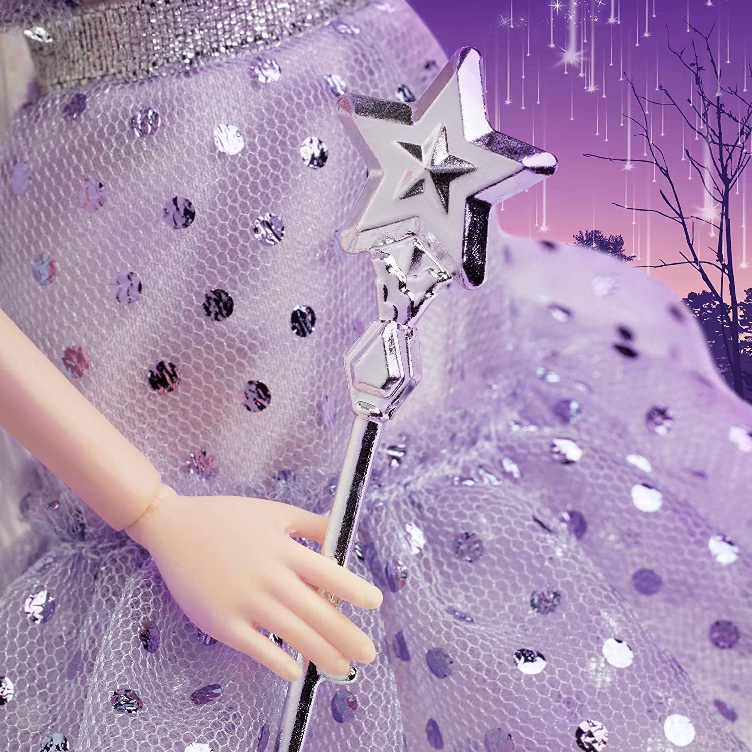 Barbie Signature Tooth Fairy Doll, poupée de collection avec ailes de fée, baguette magique et sac à pièces, cadeau pour enfants de 6 ans et plus, JCW43 Naty Shop Dolls