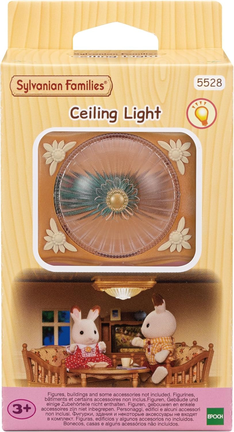 Sylvanian Families 5528 Plafonnier - Meubles de maison de poupée, Marron Naty Shop Dolls Titre par défaut