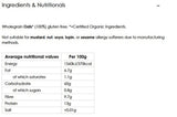 - Gruau biologique sans gluten (4 x 1 kg), flocons d'avoine complets, céréales de petit-déjeuner sans gluten, riches en fibres et naturellement végétaliennes, emballage en papier 100 % durable, sans plastique