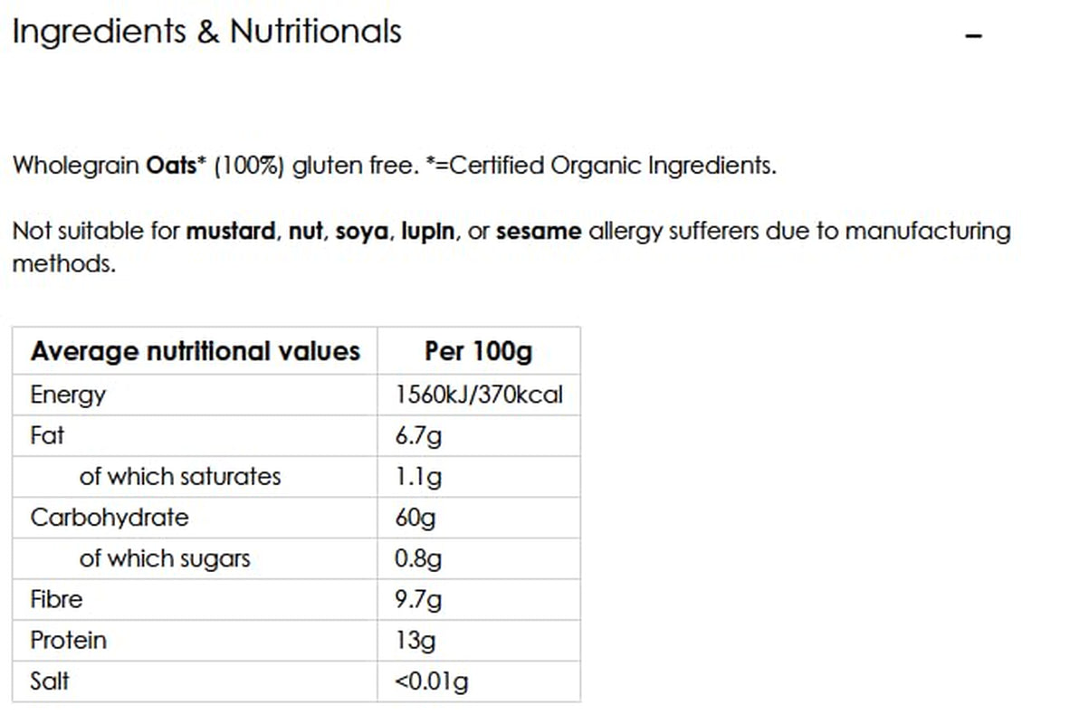 - Gruau biologique sans gluten (4 x 1 kg), flocons d'avoine complets, céréales de petit-déjeuner sans gluten, riches en fibres et naturellement végétaliennes, emballage en papier 100 % durable, sans plastique