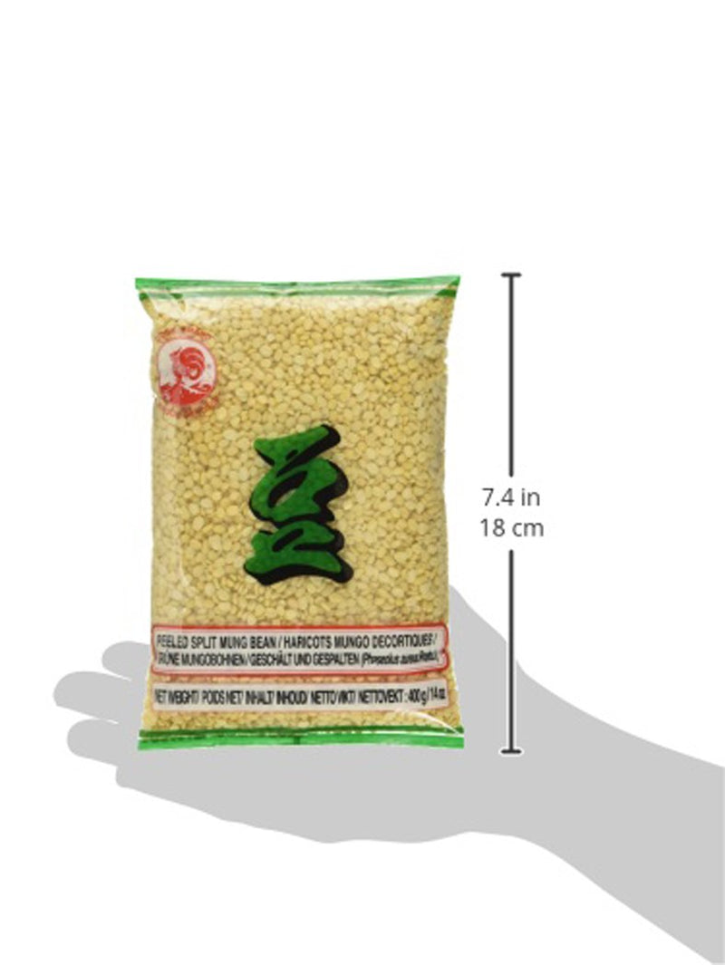 Haricots mungo Cock, verts (1 paquet x 400g)