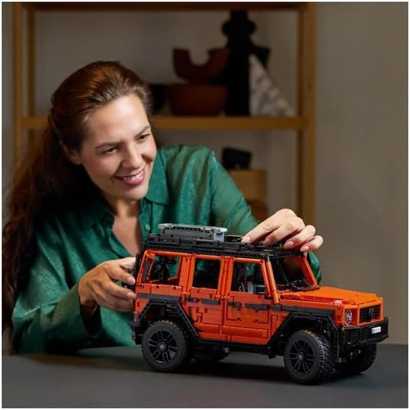 LEGO Technic Mercedes-Benz G 500 Professional Line, kit de construction de modèle de voiture de classe G, cadeau pour adulte, ensemble de véhicule tout-terrain de luxe, Mercedes à collectionner, voiture jouet 42177, ensembles de construction Besuche an LEGO-Store