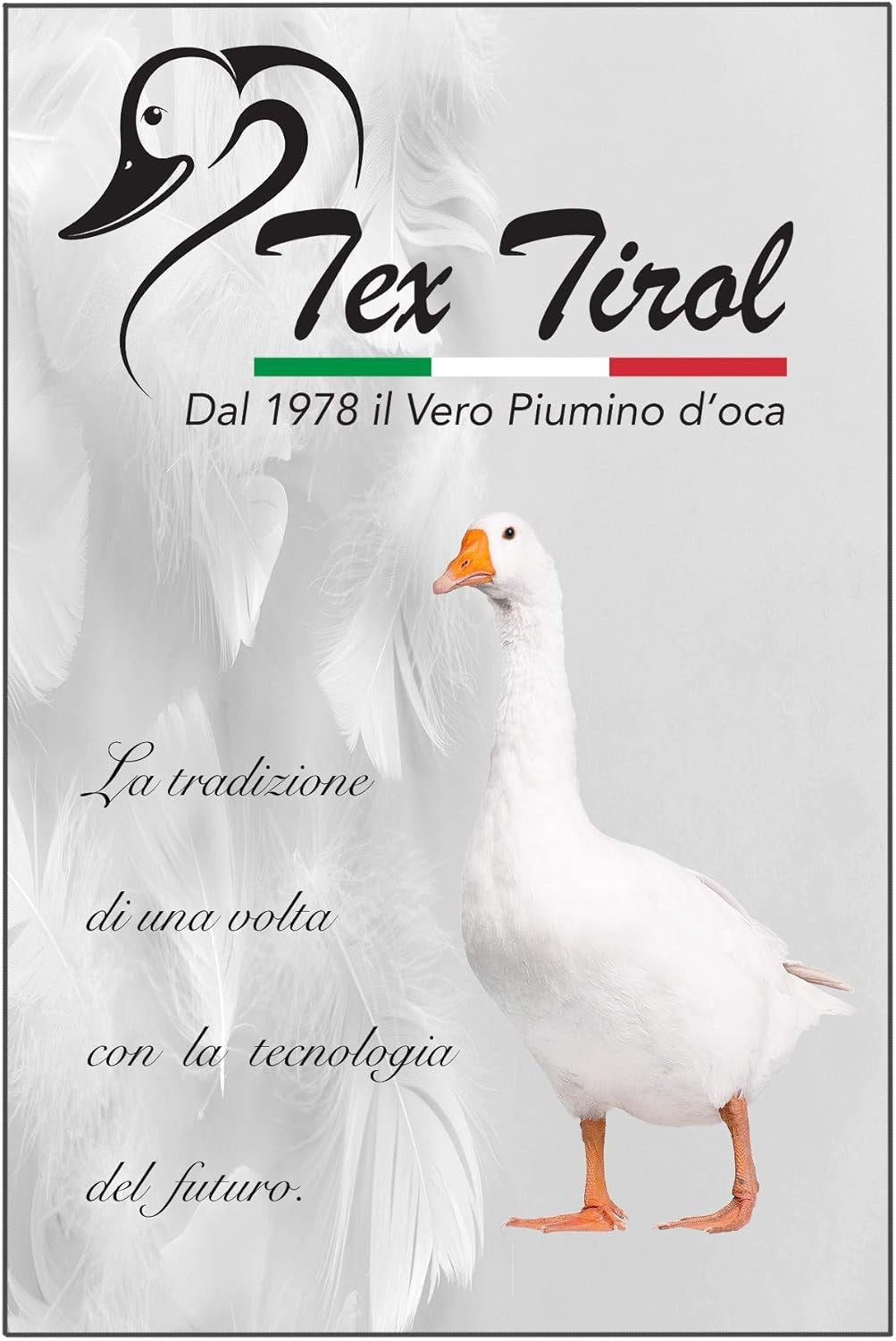Oreiller Dolomiti Tex Tirol, duvet, duvet d'oie Oreillers standard Naty Shop
