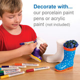 Baker Ross Pots en céramique 'Wellies' pour enfants (2 pièces)