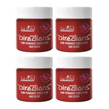 Conseils de coloration semi-permanente tube 100 ml - Deep Purple Naty Shop Teinture cheveux rouge Poppy 100 Ml (pack de 4)