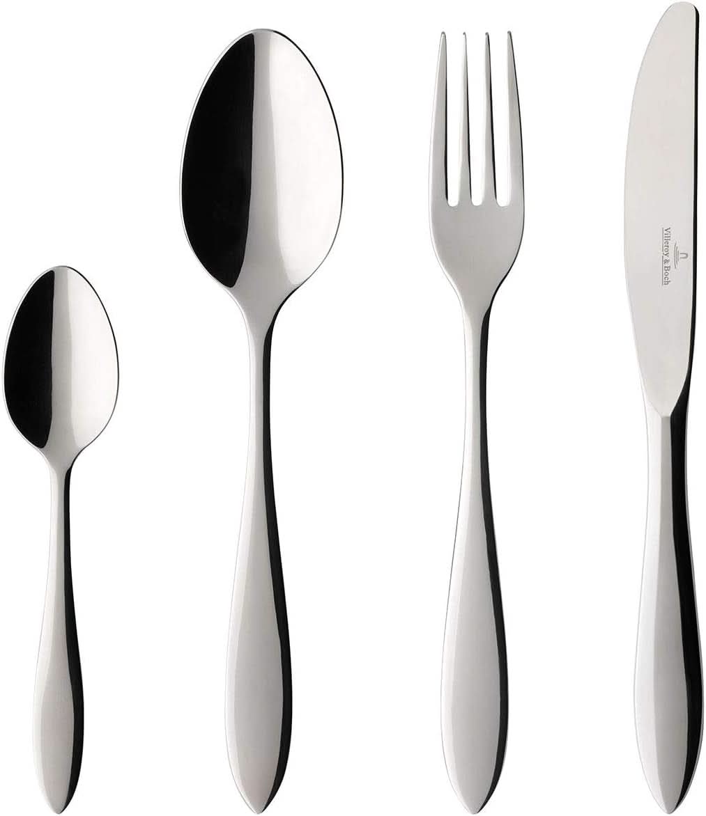 Villeroy & Boch - Ménagère Arthur 24 ou 30 pièces, 6 personnes Naty Shop Set 30 pièces