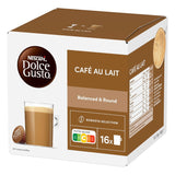 NESCAFÉ DOLCE GUSTO Café au Lait Kaffeekapseln 6er Pack (6 x 16 Kapseln)