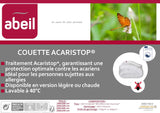 Abeil Acaristop housse de couette effet anti-acariens et antibactérien, polyester, blanc, 200 X 200 cm Couettes et couettes Naty Shop