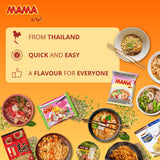 Soupe de nouilles instantanées MAMA Clear Glass - Nourriture délicieuse et rapide aux saveurs orientales - Cuisine thaïlandaise authentique - 30 x 40 g