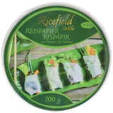 Feuille de riz Ricefield, ronde, 22 cm (1 x 0,2 kg)