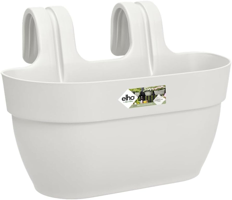 elho Vibia Campana Easy Hanger M 36 - Pot pour balcon et extérieur - Ø 36,0 x H 26,5 cm - Noir/Anthracite
