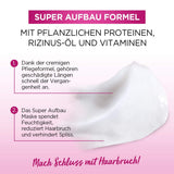 L'Oréal Paris Masque Capillaire Anti Fourches Elvital pour cheveux longs et abîmés, Soin à rinçage intensif, Aux vitamines végétales et à l'huile de ricin, Masque Super Constructeur Dream Longueur, 1 x 300 ml Naty Shop Masque Capillaire