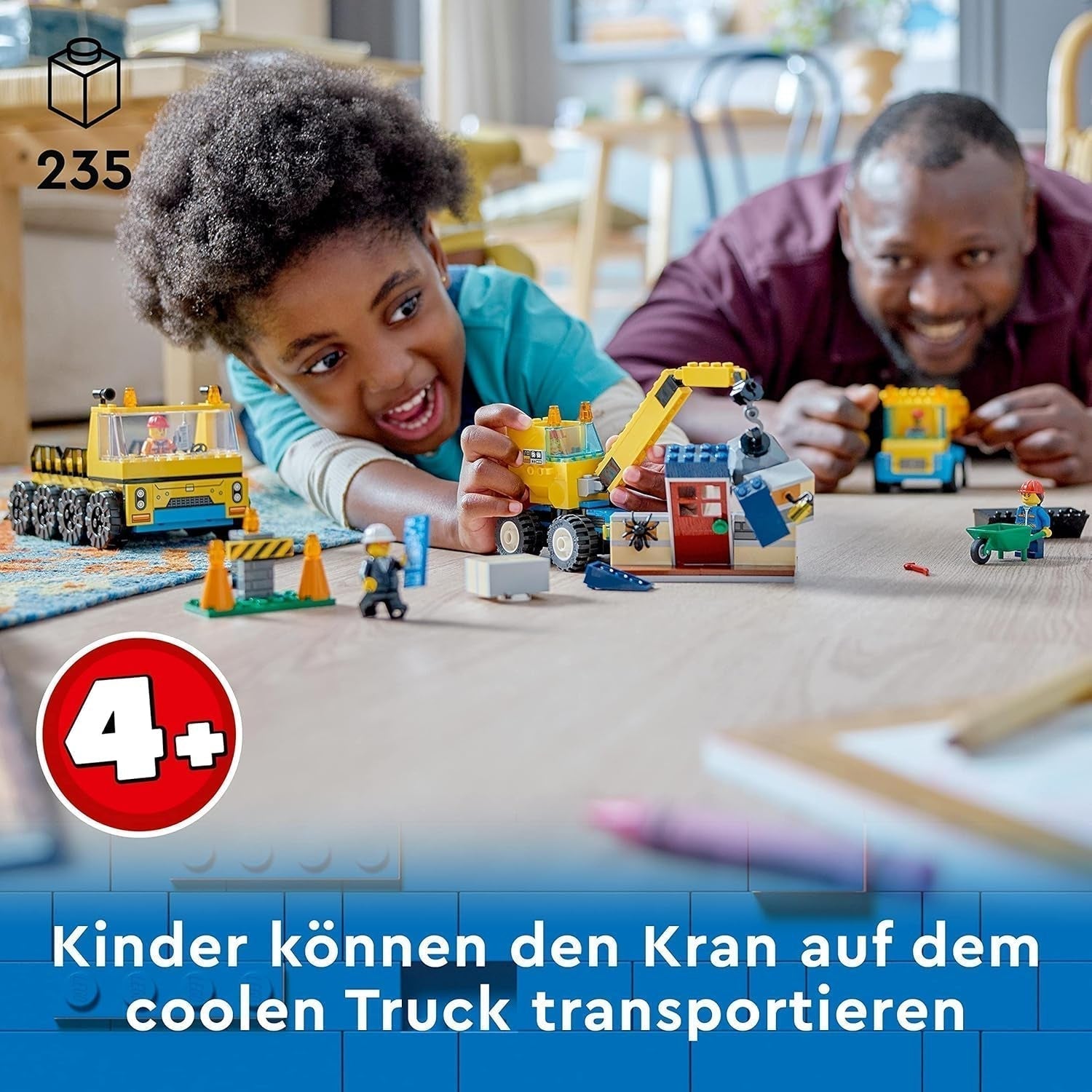 LEGO 60391 City Véhicules de construction et grue à boulets de démolition, pelle, camion-benne et véhicules de transport, jouet éducatif pour enfants à partir de 4 ans Besuche den LEGO-Store