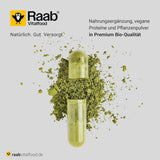 Raab Vitalfood® Premium Bio Matcha Powder (30g) - Original du Japon, poudre de matcha pure sans additifs, finement moulue, goût légèrement amer, poudre de thé vert, végétalien, cérémonie du thé