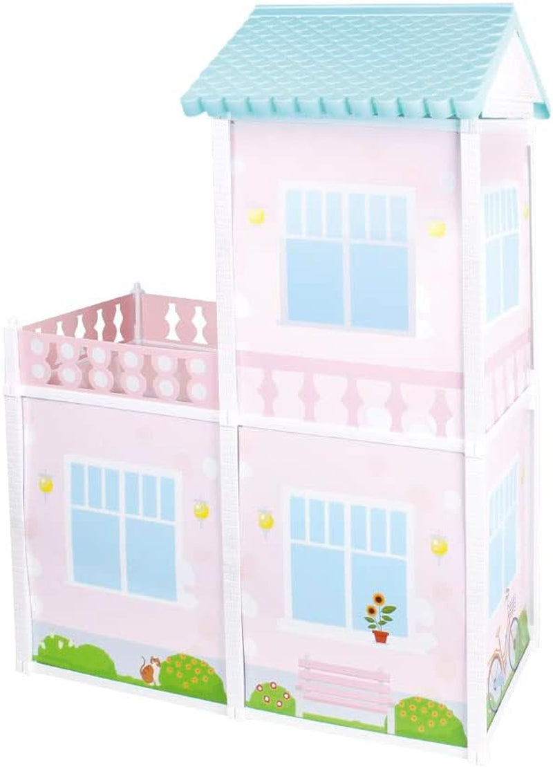 City Life - Villetta avec 3 pièces et accessoires Playset taille assemblé 61 X 40 X 78 Cm Maisons de poupées Naty Shop